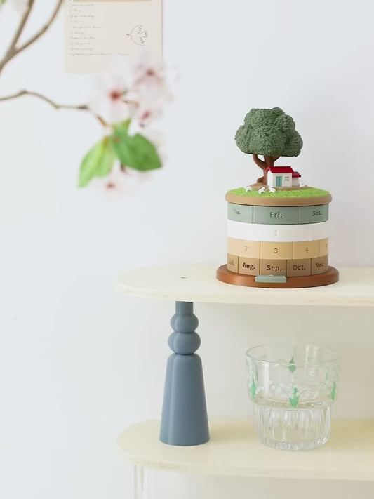 Woodland Perpetual Calendar & Keepsake Box