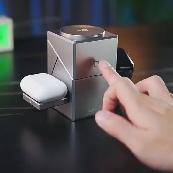 Avora Axis magnetic charging dock video